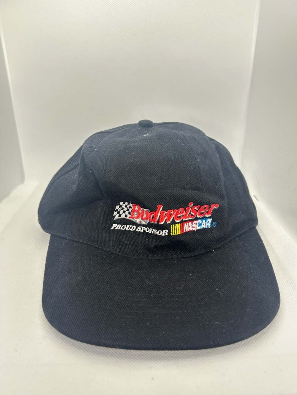 Vintage Nascar Budweiser Hat